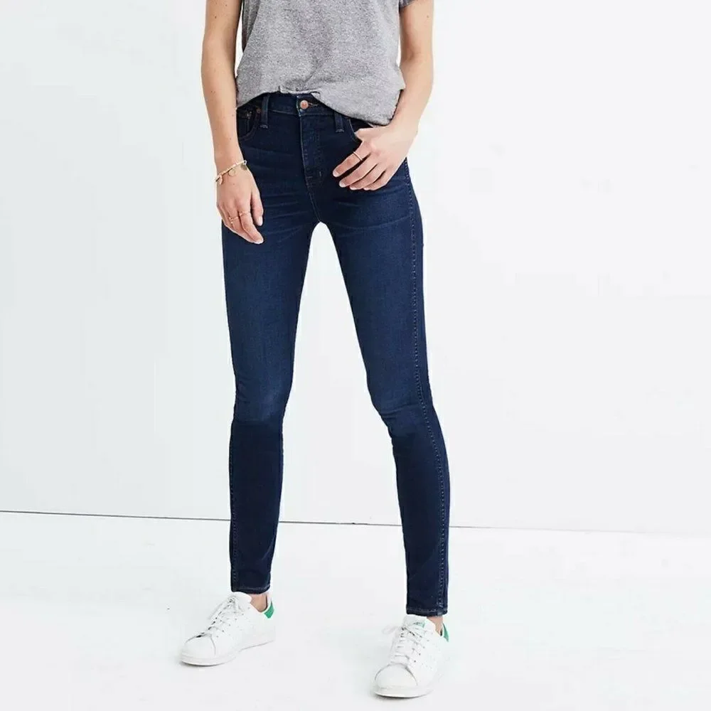 ‎MADEWELL 10-Inch High Rise Women's Skinny Jeans- W 27